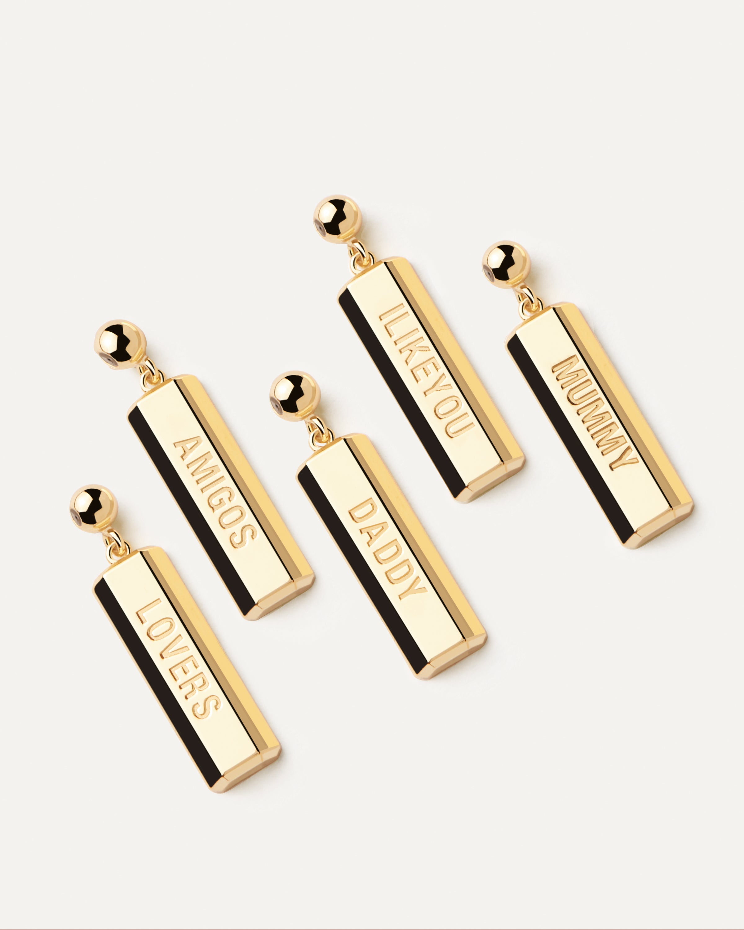 Daddy Charm - Personalized Engraved Pendant Necklace for Men, Unique Father's Day Gift Idea | Perfect for Birthdays, Anniversaries & Special Occasions