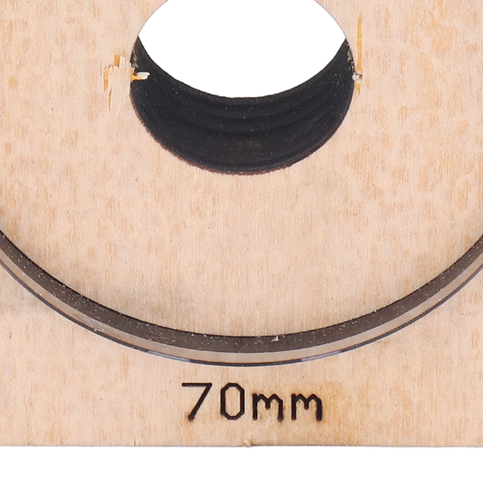 Leather Cutter Tool - 70mm Round Shape Punch Die for Leather, Paper & Rubber Crafting | DIY Leatherworking, Scrapbooking & Card Making Supplies