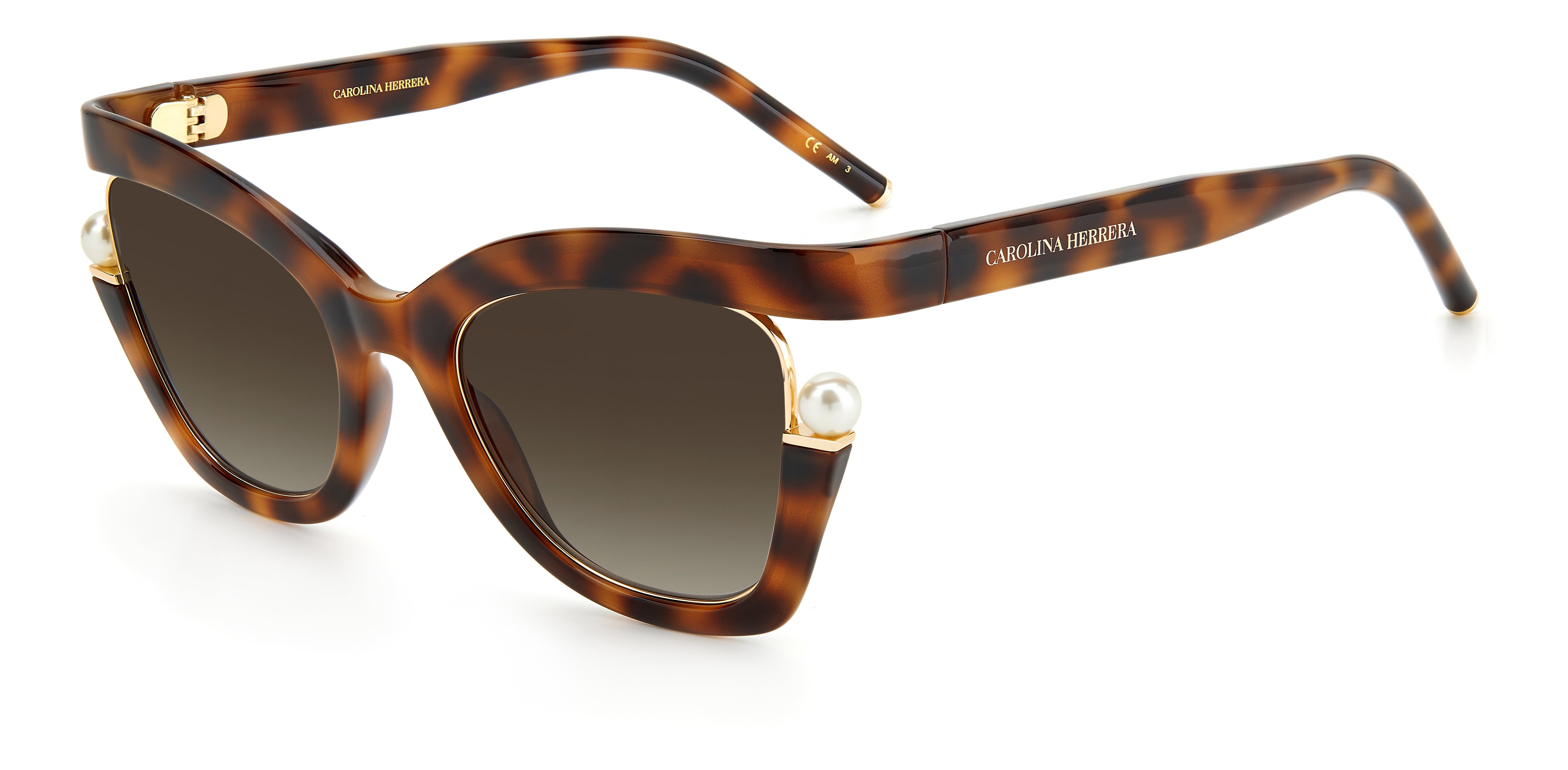 Carolina Herrera CH 0002/S Sunglasses - Luxury Designer Shades for Women - UV Protection & Fashion Statement - Perfect for Beach, Driving & Outdoor Activities