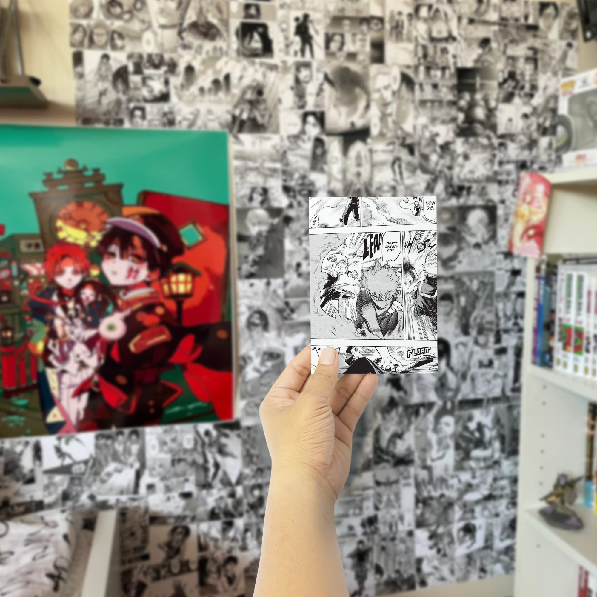 144pcs Anime Wall Art Prints - Manga Poster Collage Kit for Room Decor, Dorm Aesthetic & Teen Girl Bedroom | Perfect for Anime Fans, Gift Ideas & Japanese Pop Culture Enthusiasts