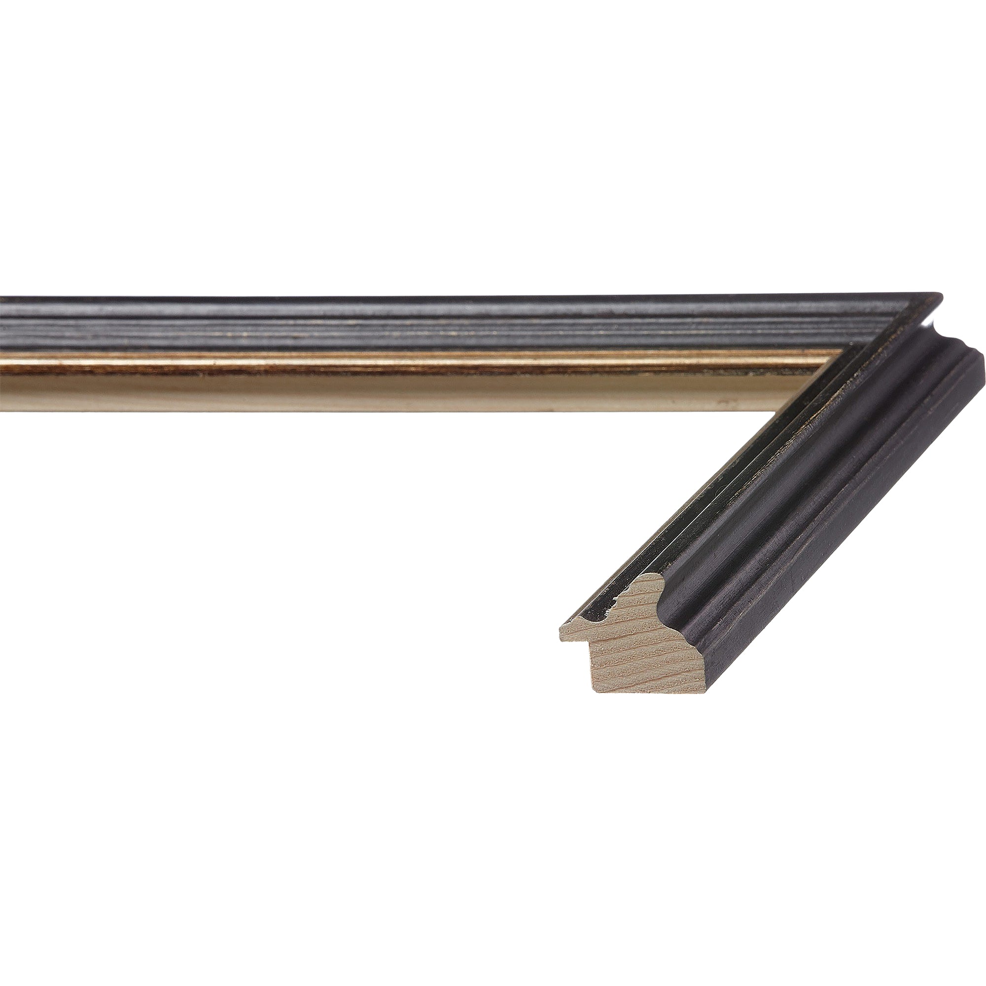 Premium Cocoa & Gold Medium Width Table Top Frame - Elegant Decorative Display for Dining Tables, Desks, and Shelves