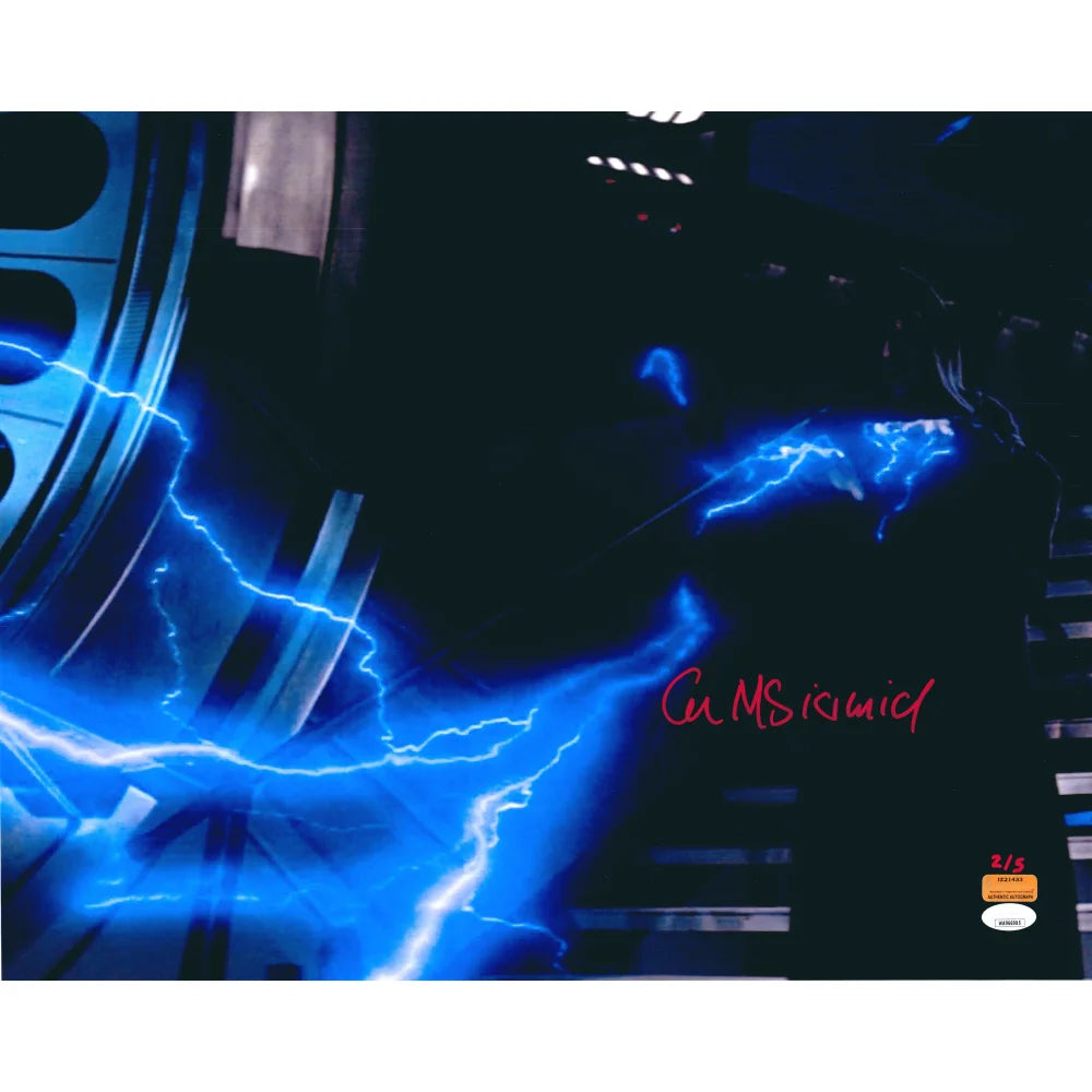 Ian McDiarmid Autographed 16x20 Photo - Star Wars Emperor Palpatine Framed Collectible with JSA COA - Perfect for Star Wars Fans, Movie Memorabilia Collectors & Home Theater Decor