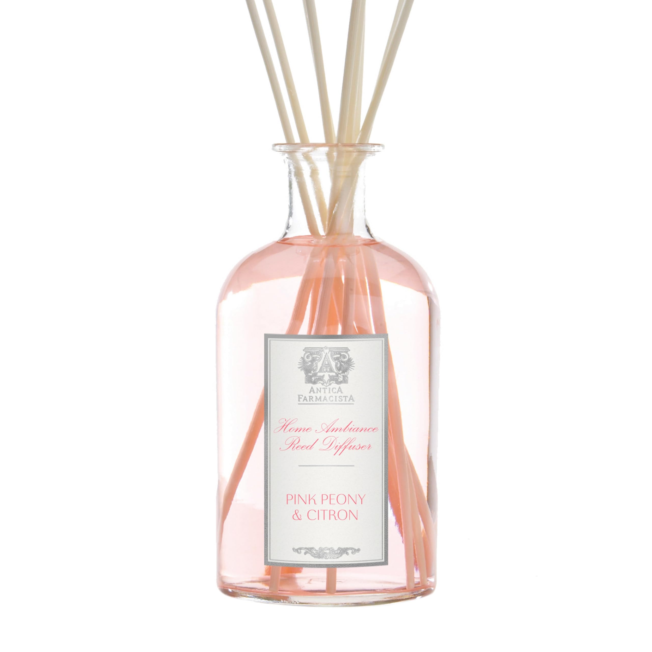 Antica Farmacista Home Ambiance Diffuser - Peony, Gardenia & Rose Scented Aromatherapy Essential Oil Diffuser (17 fl oz) for Relaxation, Spa, Bedroom & Living Room Decor