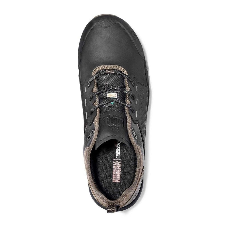 Kodiak Quest Bound Low Men's Waterproof Composite Toe Work Boots - Slip Resistant Safety Shoes for Construction & Outdoor Work (Brown, KD0A4TF3A66) - Ideal for Job Sites, Hiking & Tough Terrains