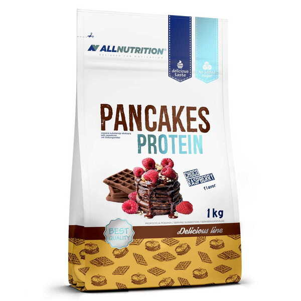 Allnutrition Protein Pancakes Mix - 1000g High Protein Breakfast for Muscle Recovery & Healthy Lifestyle | Perfect for Gym, Weight Loss & Post-Workout Meals