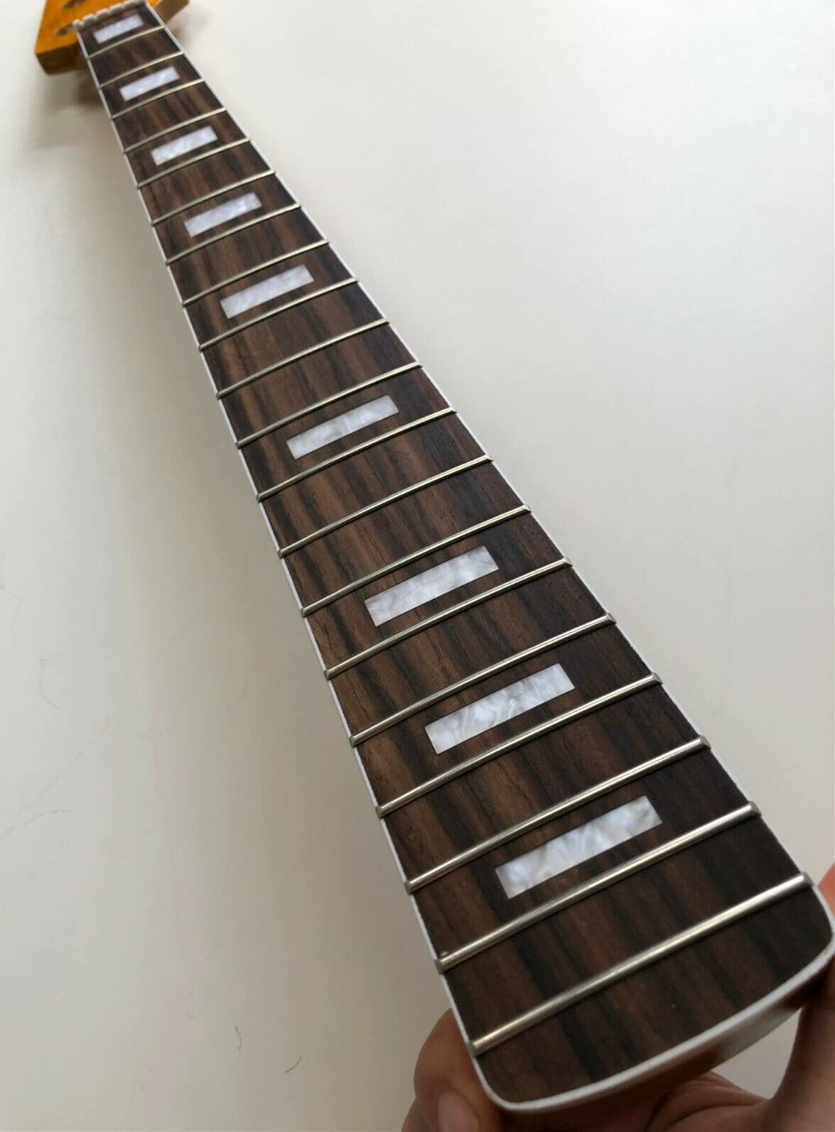 5 String Electric Bass Guitar Neck - Maple Wood with 20 Frets & 34