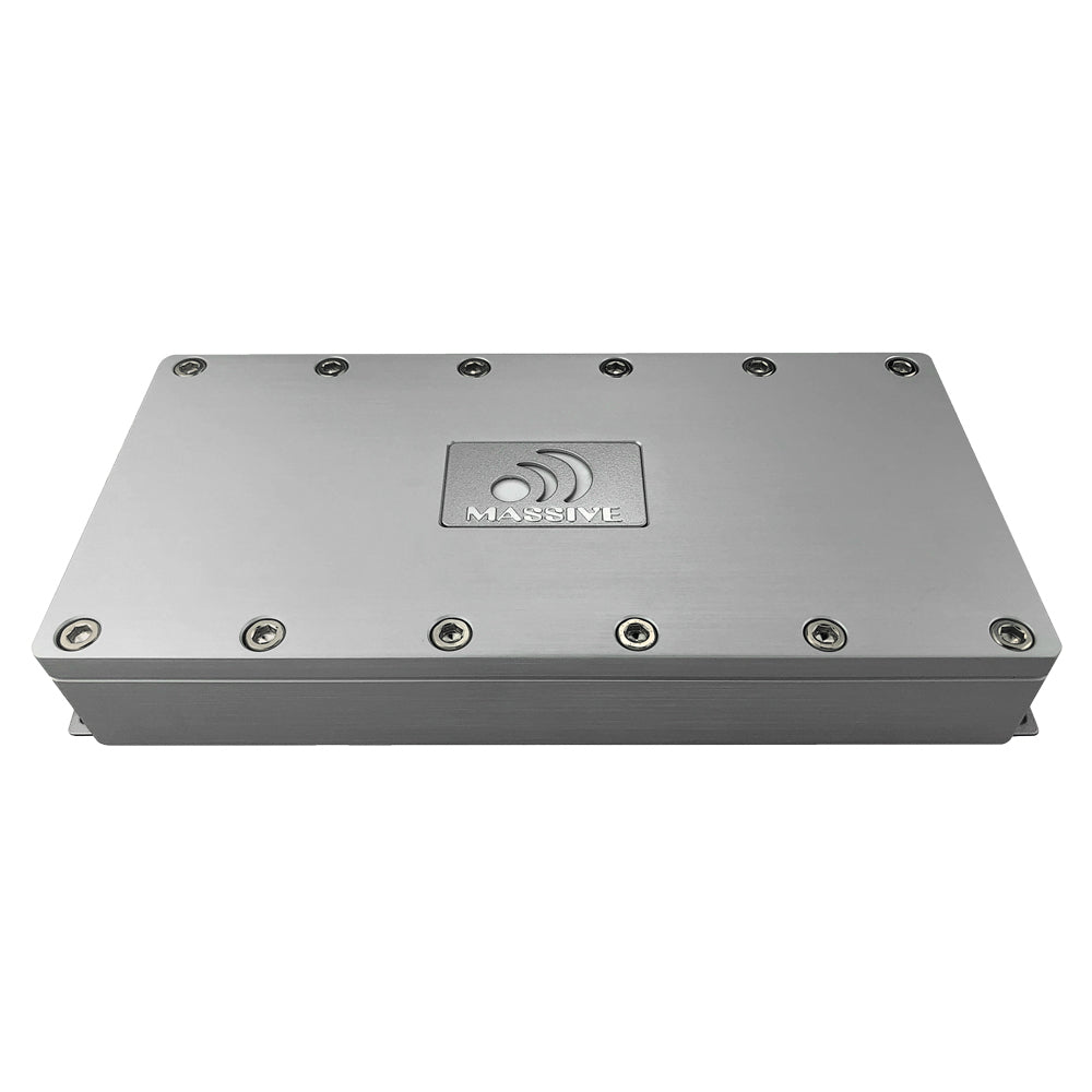 PX6 6-Channel Car Amplifier 130W RMS x 6 @ 4 Ohm - High Power Audio Amp for Car Stereo System, Home Theater, and Marine Boats