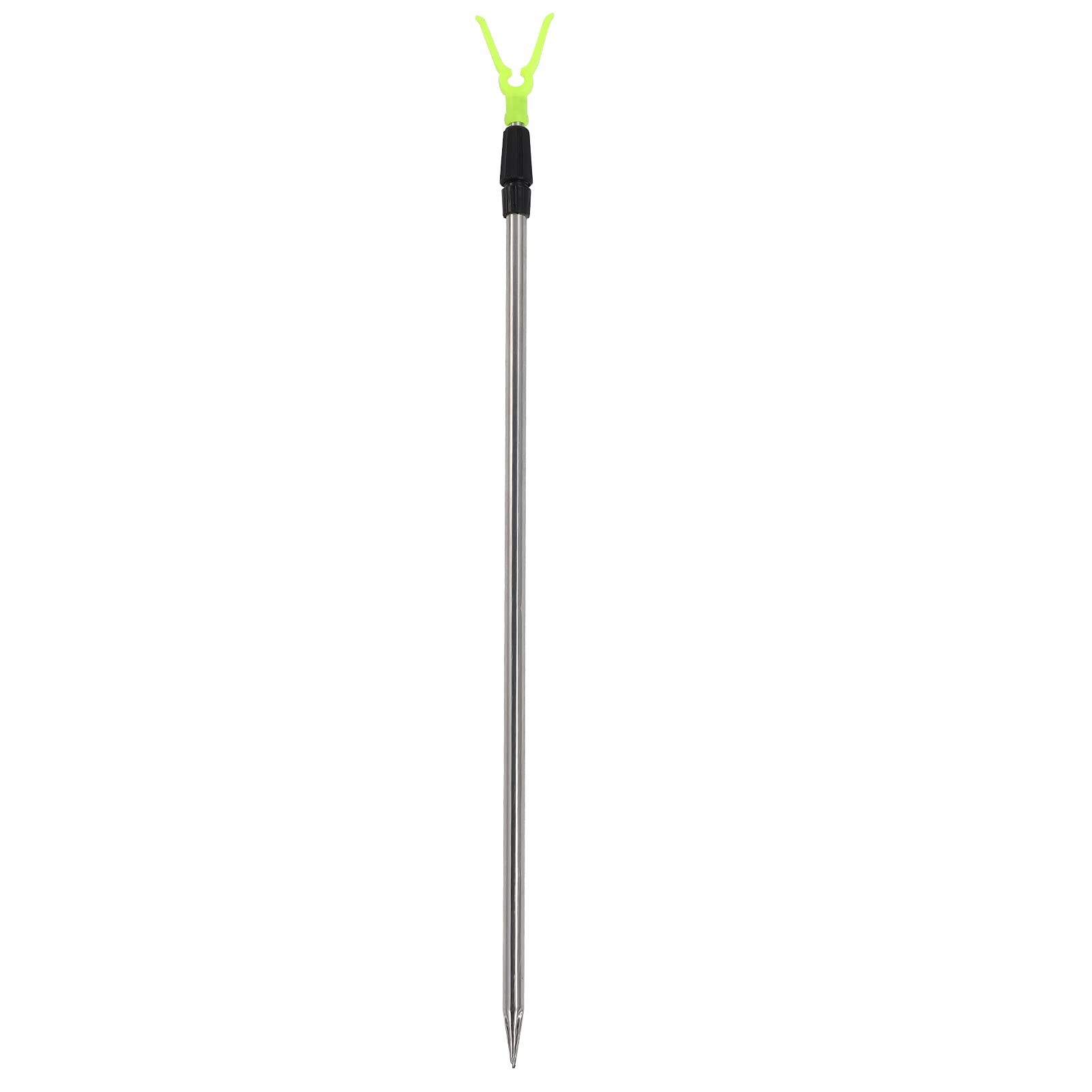 **Dilwe Telescopic Aluminum Fishing Rod Holder - Portable & Adjustable Floor Stand for Bank Fishing, Shore Fishing, and Boat Fishing**