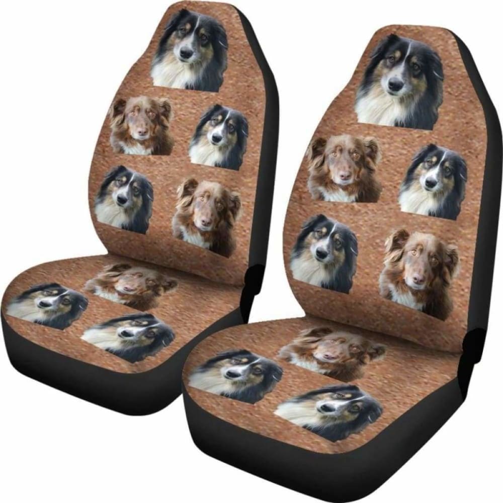 Premium Australian Shepherd Dog Car Seat Cover - Waterproof & Non-Slip Pet Seat Protector for Trucks, SUVs & Sedans - Perfect for Travel, Outdoor Adventures & Daily Commutes