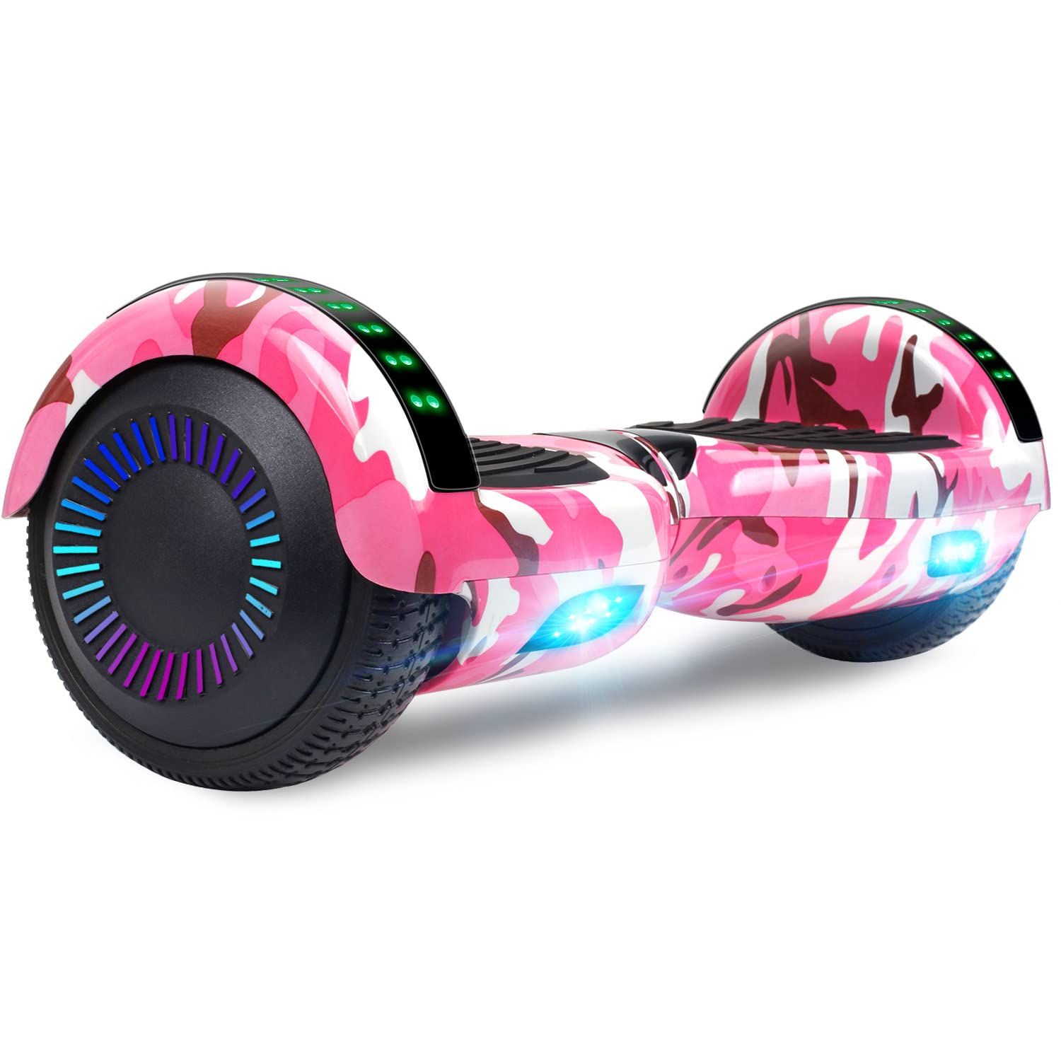 Premium CBD Scooter with Colorful LED Lights - 6.5