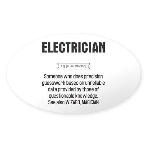 Clear - Funny Electrician Definition Sticker