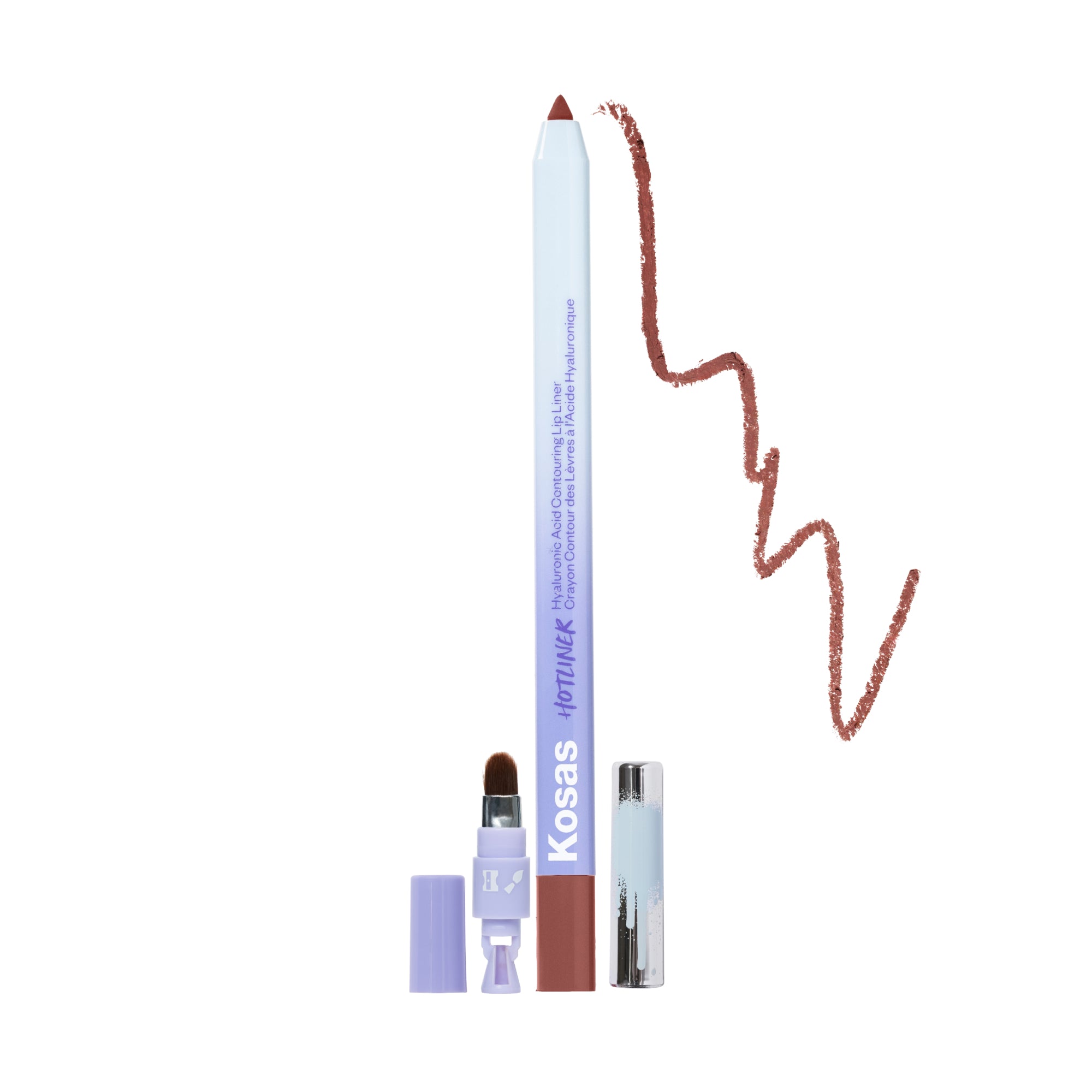 Hotliner Hyaluronic Acid Lip Liner - Long-Lasting Contour Pencil for Fuller Lips | Perfect for Daily Makeup & Special Occasions