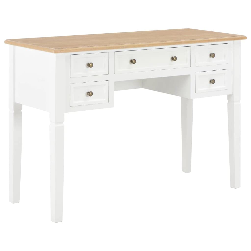 White Wooden Writing Desk 43.1