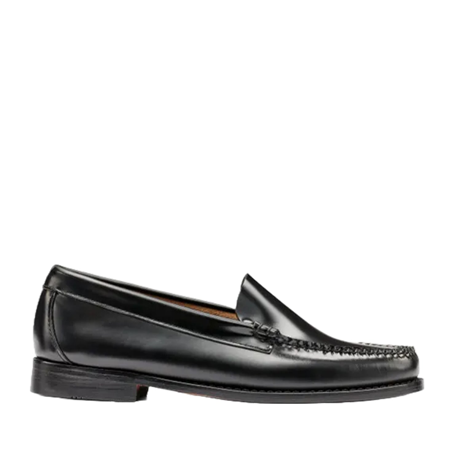 G.H. Bass Women's Whitney Venetian Loafers - Black Slip-On Comfort Shoes for Work, Office & Casual Outfits