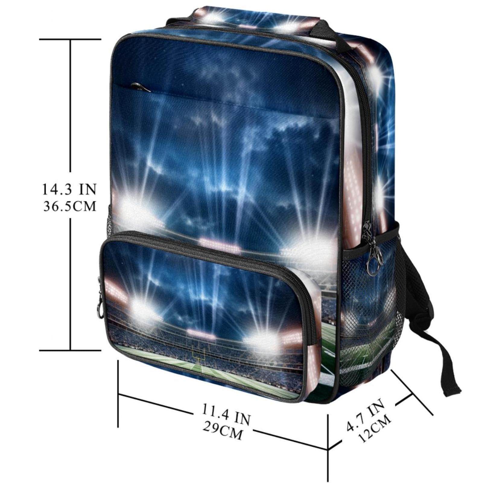 Best Travel Backpack for Women & Men - Durable Lightweight Hiking Backpack with Laptop Compartment | Perfect for American Football Games, Soccer Stadiums & Outdoor Adventures