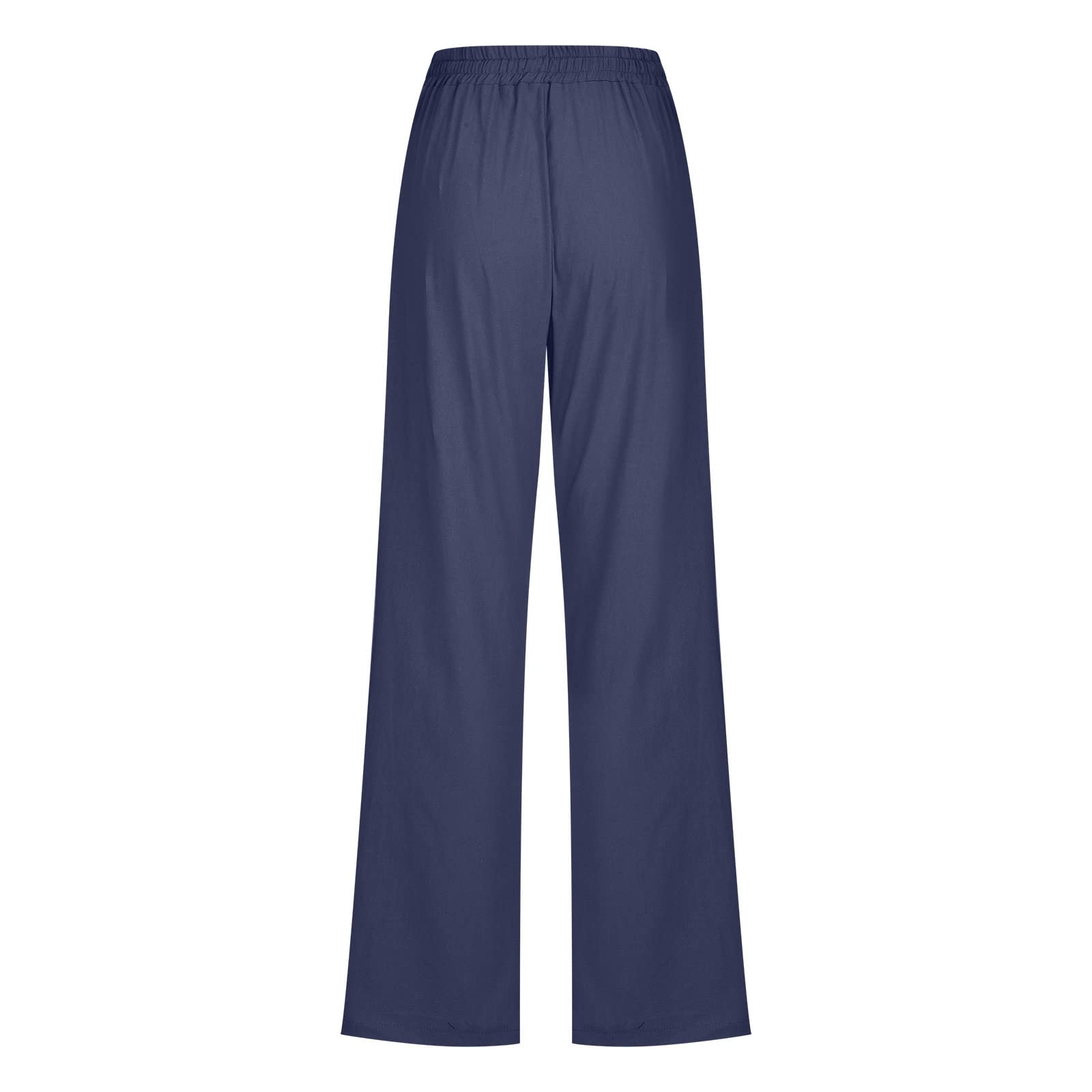 Women's Linen Pants - Breathable Palazzo Pants for Spring & Summer | Casual & Dressy Wide Leg Trousers | Perfect for Beach, Office & Vacation Outfits