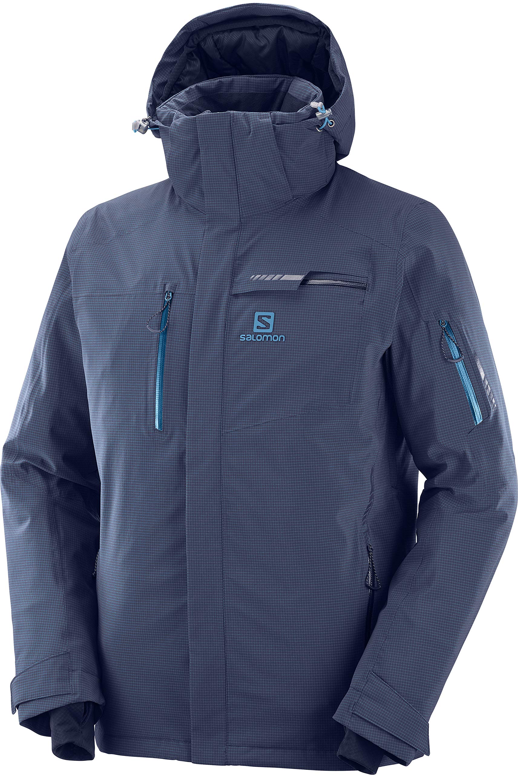 Salomon Men's Brilliant Jacket - Lightweight Waterproof Hiking Jacket for Outdoor Adventures, Camping & Trail Running