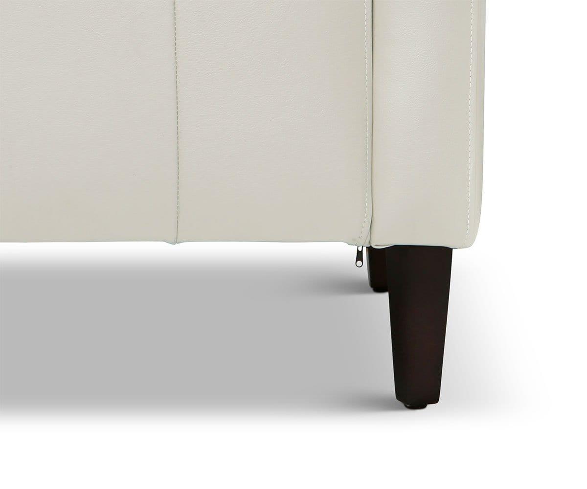 Laura Genuine Leather Chair - Premium Comfort for Living Room, Office & Lounge - Stylish & Durable Home Furniture