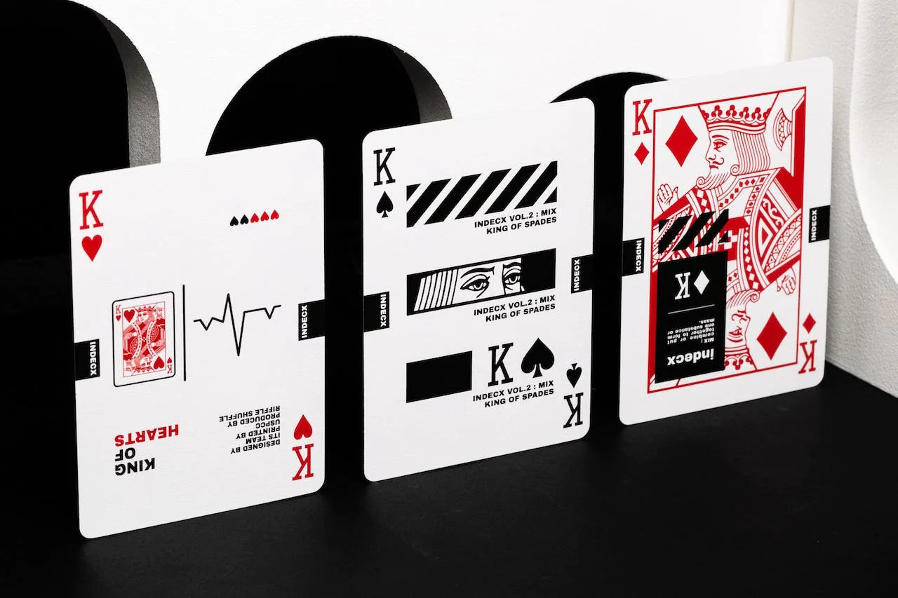 Premium Indecx Playing Cards - 12 Decks Waterproof Poker Cards for Magic Tricks, Card Games, and Casino Nights - Ideal for Poker, Blackjack, Solitaire, and Family Game Nights