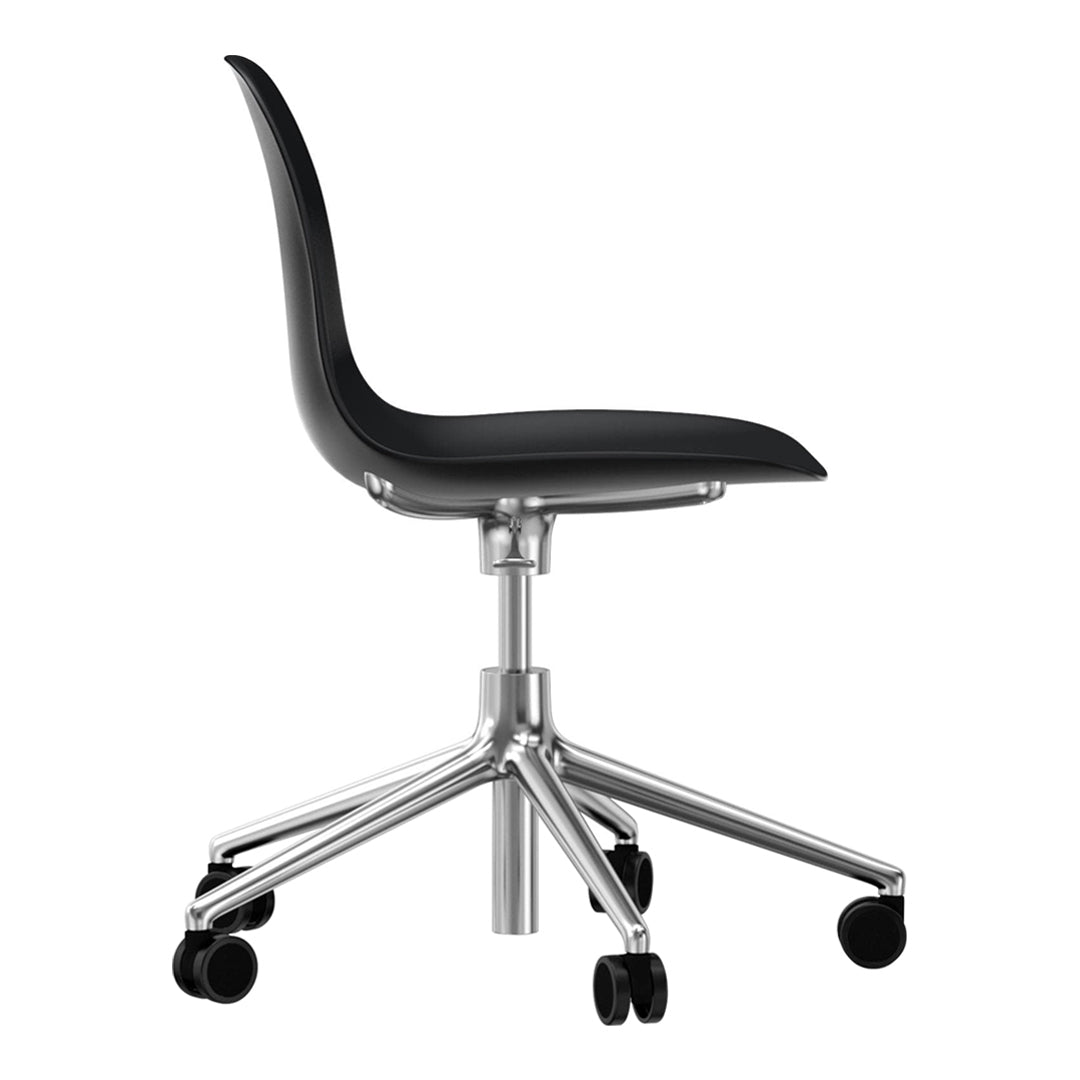 Ergonomic Form Chair with 5W Swivel Base & Gas Lift - Adjustable Office Chair for Home & Workspace - Perfect for Computer Desk, Gaming, and Professional Workstations