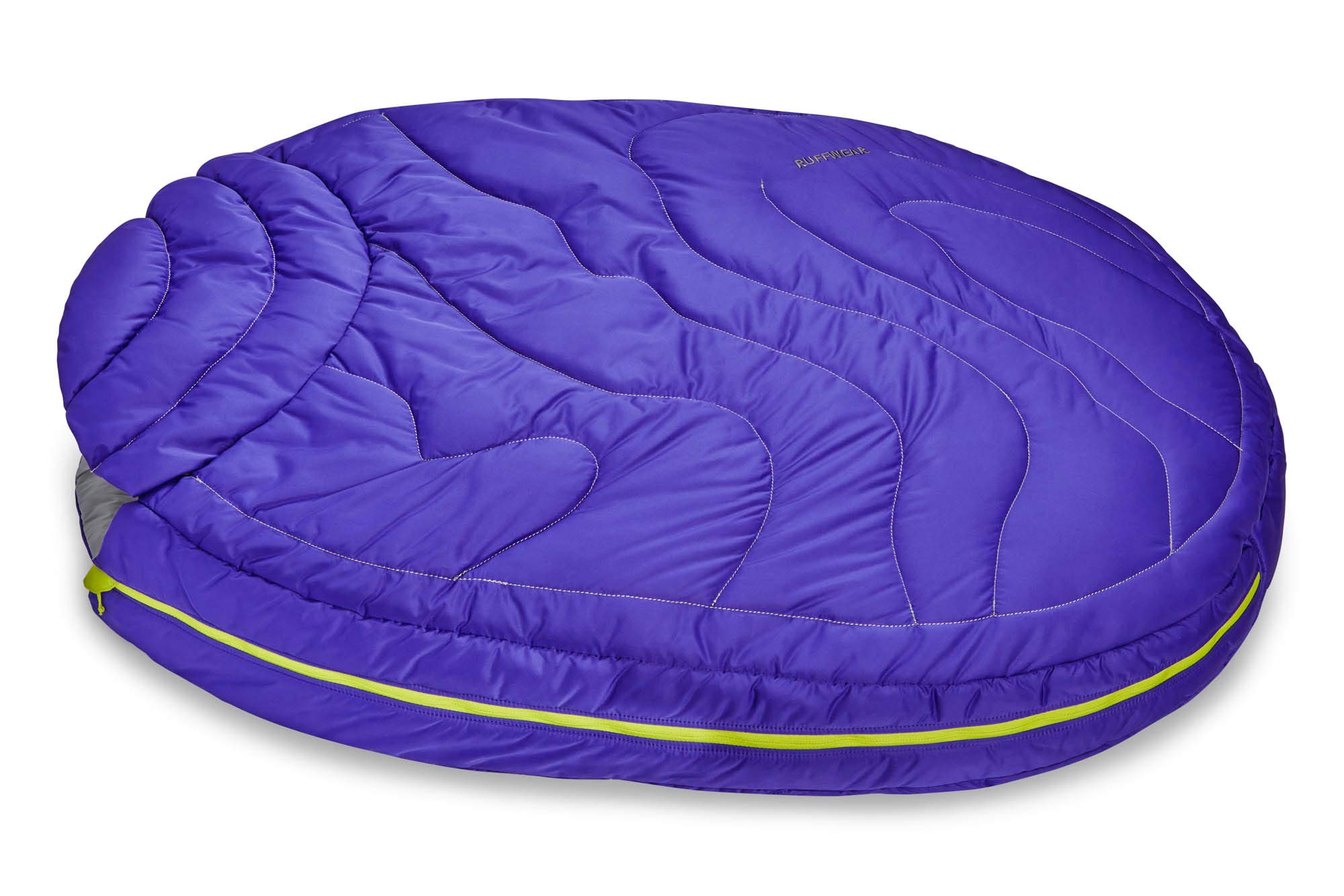 Ruffwear Highlands Dog Sleeping Bag - Water-Resistant Portable Dog Bed for Camping, Hiking & Outdoor Adventures - Cozy Travel Bed for Dogs
