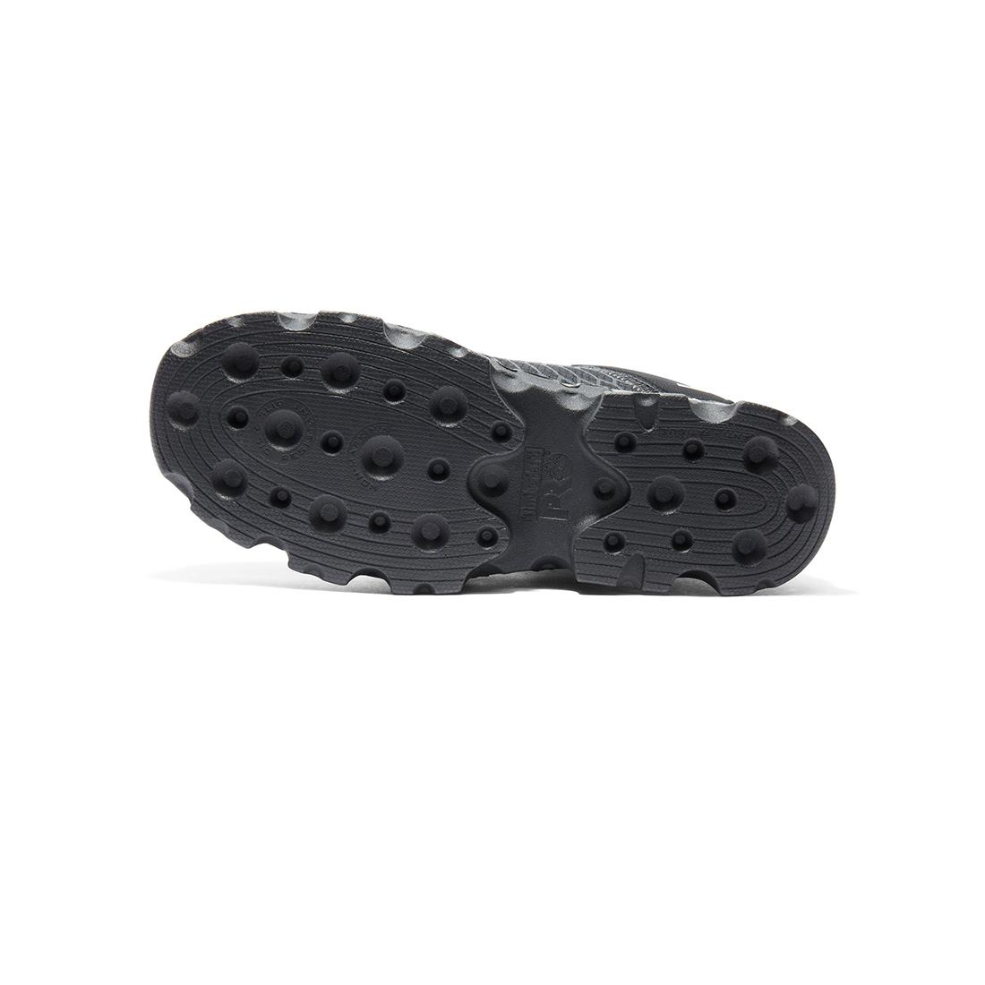 Powertrain Sport Alloy Toe Work Shoes SD35 - Black Safety Shoes for Men, Lightweight & Comfortable for Construction, Warehouse & Industrial Work