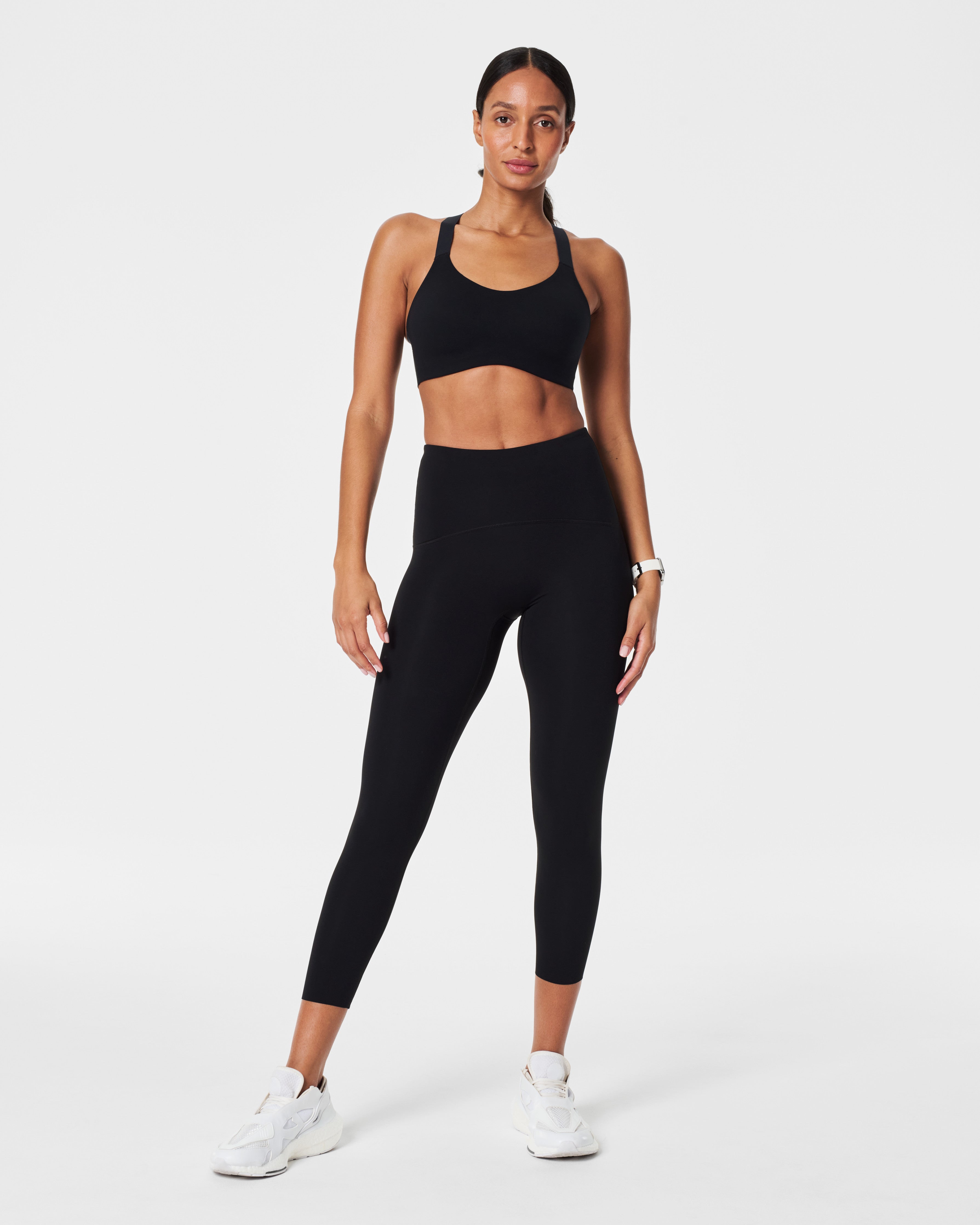 SPANX® FlexFeel Medium Impact Sports Bra - Comfortable Workout Bra for Running, Yoga & Gym - Supportive & Breathable Activewear for Women
