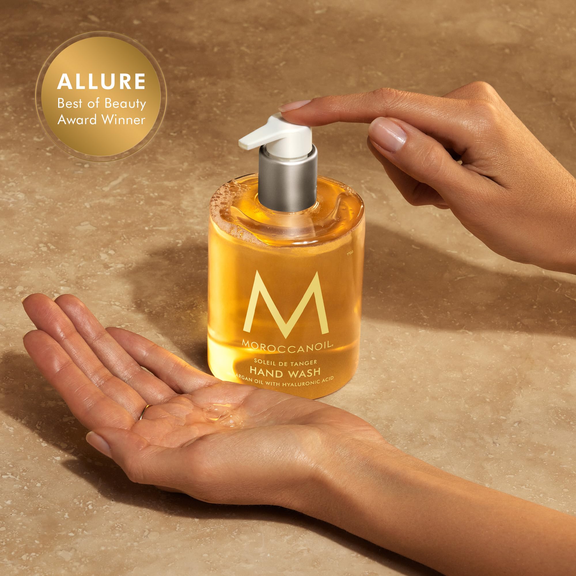 Moroccanoil Hand Wash - Hydrating & Nourishing Liquid Soap with Argan Oil for Soft, Smooth Skin | Perfect for Bathroom, Kitchen & Travel