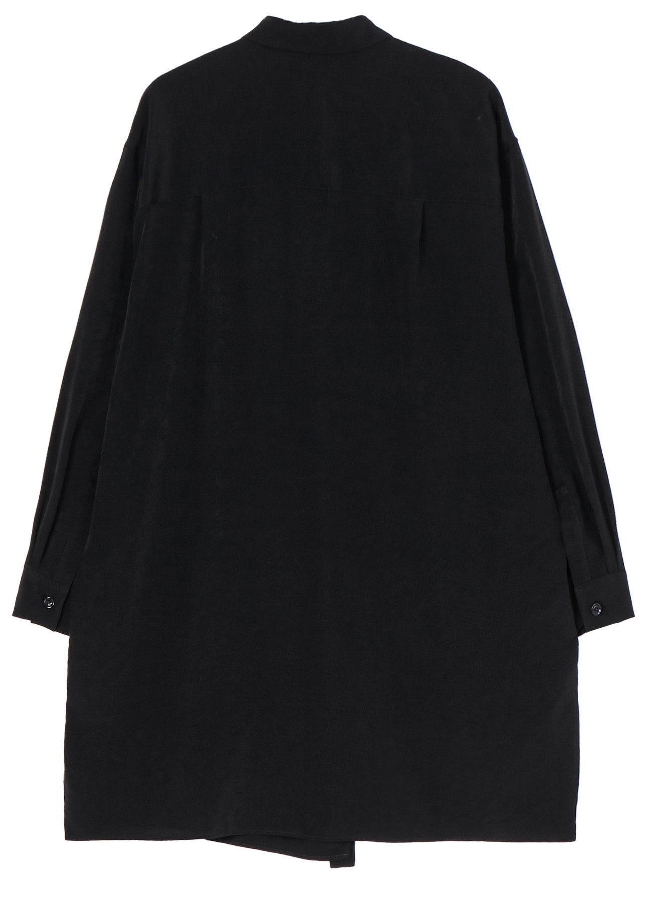 Elegant Crepe de Chine Front Placket Blouse for Women - Perfect for Office Wear & Casual Outfits