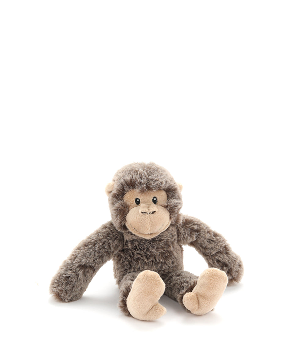 Mini Mani the Monkey Baby Rattle Toy - Soft Plush Animal Teether for Newborns & Infants - Perfect for Playtime, Sensory Development & Soothing Gums