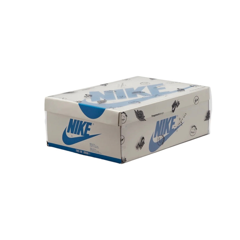 Travis Scott x Fragment x Air Jordan 1 Low OG SP Sneakers - White Black Royal Sail Colorway - Limited Edition Basketball Shoes for Streetwear & Sneaker Collectors