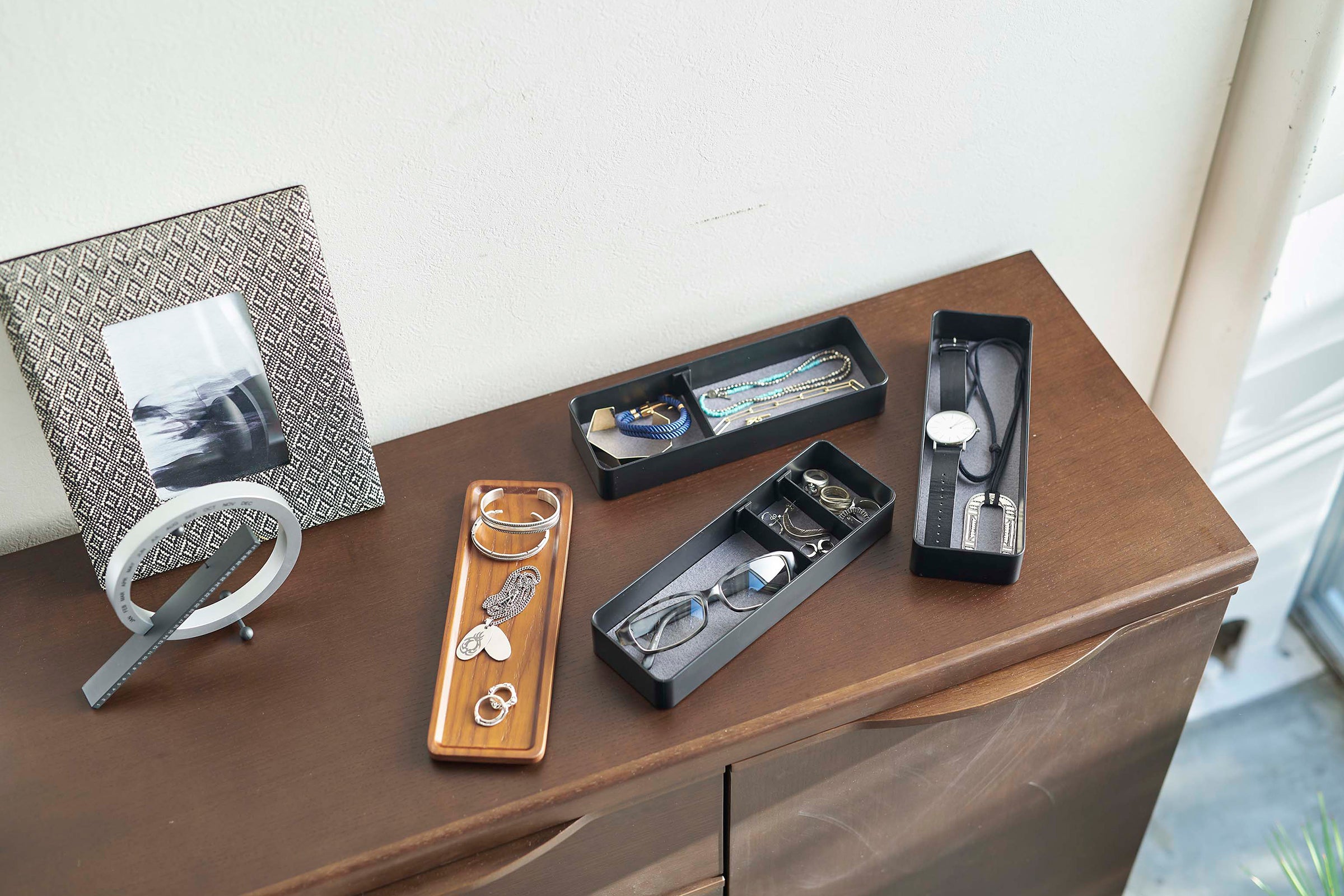 Stackable Watch Case with 2 Stylish Designs - Perfect for Jewelry Storage & Travel Accessories Organization