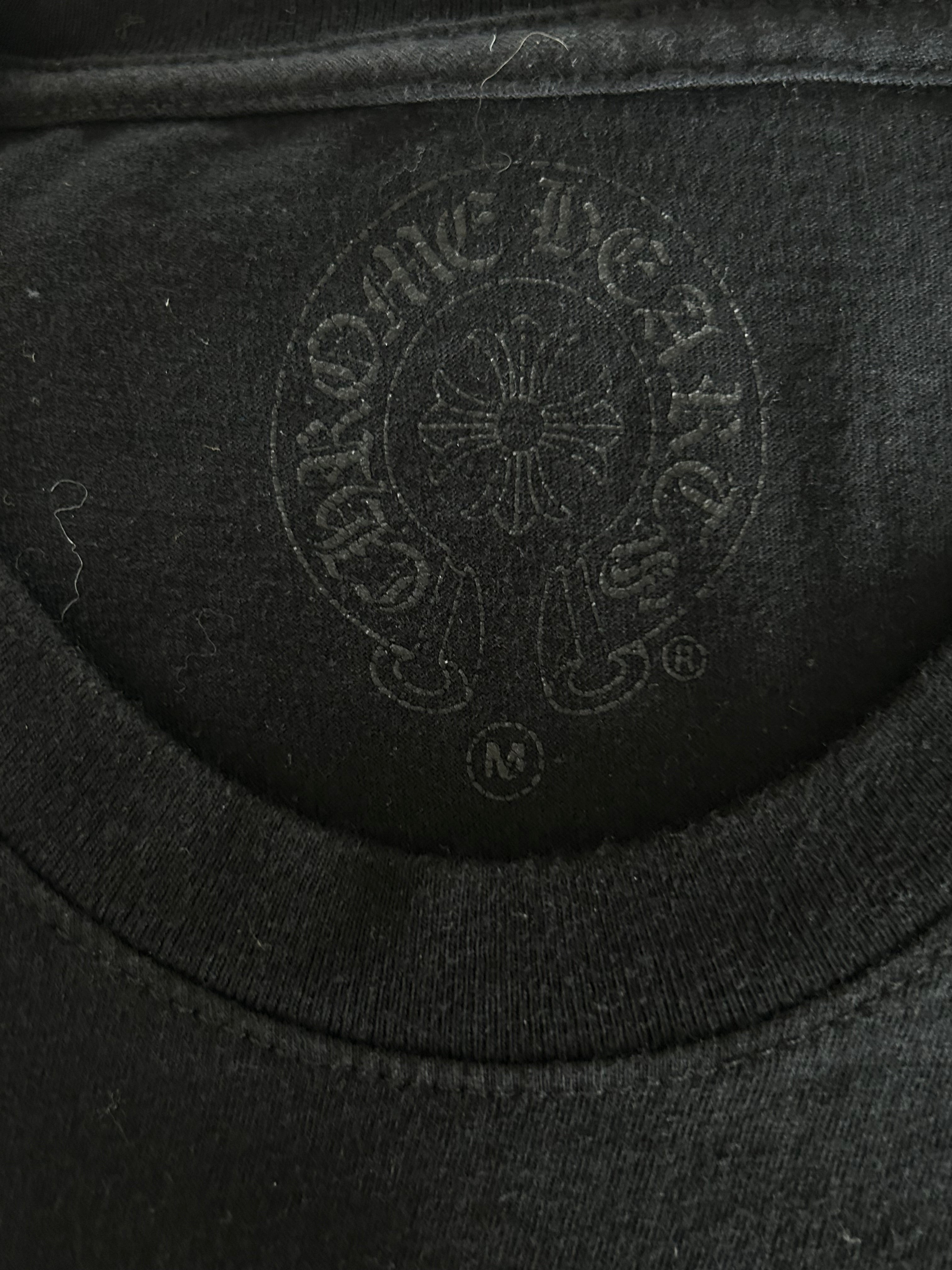 Chrome Hearts Black & White Flame Logo Graphic T-Shirt for Men - Stylish Streetwear Tee for Casual Outfits & Urban Fashion