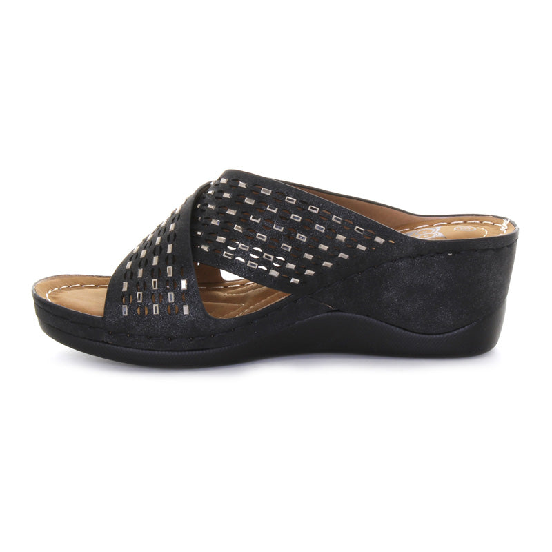 Women's Aria Wedge Sandals - Comfortable Summer Casual Shoes for Beach, Walking & Outdoor Activities