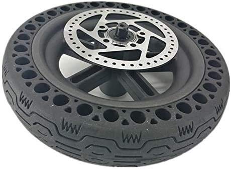 **M365 Electric Scooter Rear Tire with Hub Disc Brake Set - Replacement Back Tyre for Xiaomi M365 - Perfect for Commuting & Urban Travel**