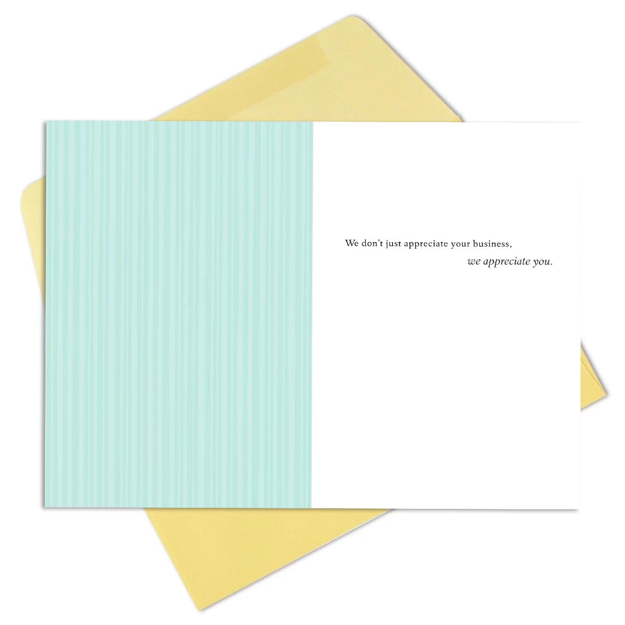 Hallmark Business Bulk 100 Pack Thank You Cards for Customers (Grateful for You) - 5 x 7 Inch Blank Inside Greeting Cards with Envelopes - Perfect for Client Appreciation, Employee Recognition & Business Thank You Notes