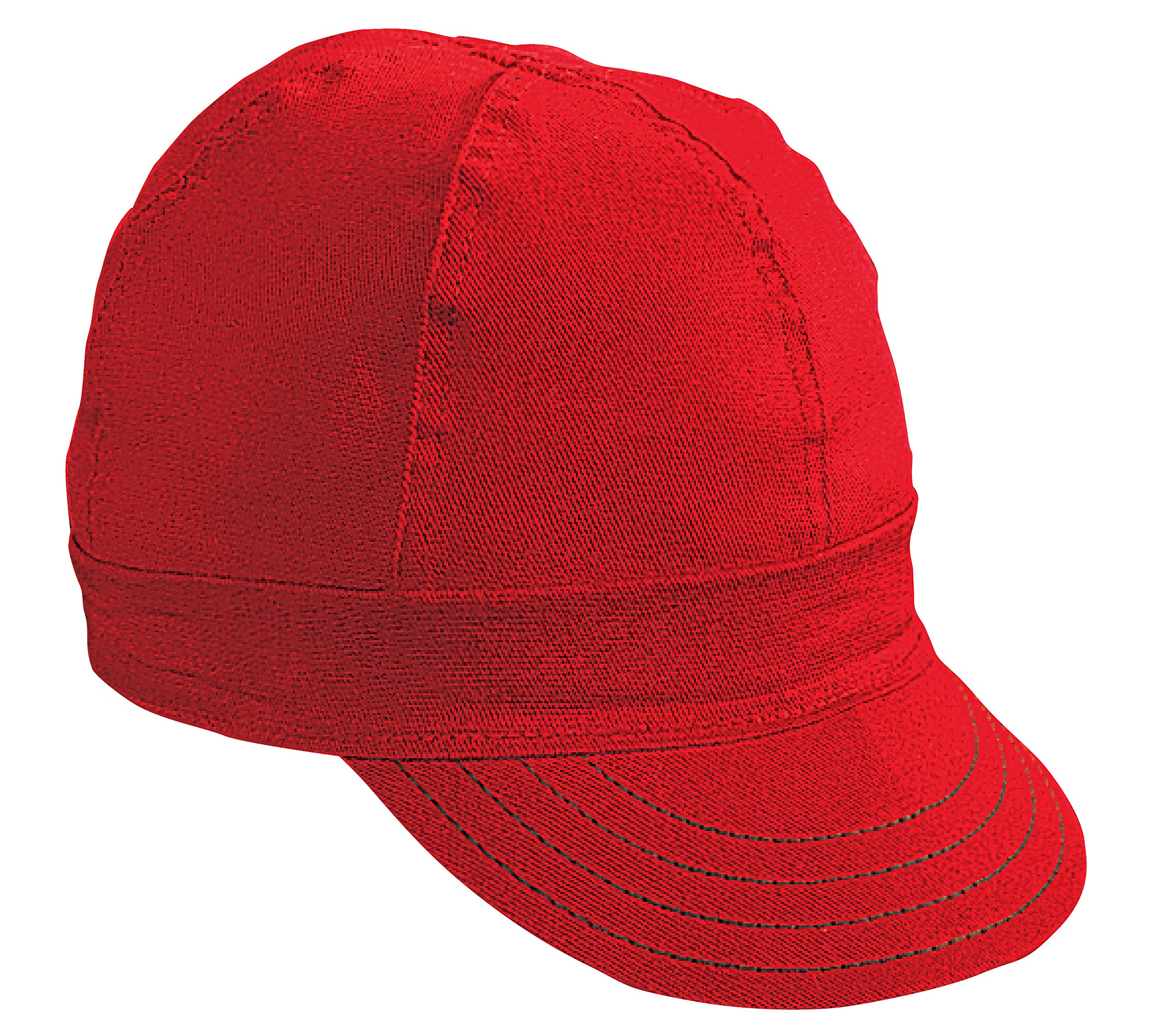 Kromer Red Twill Welder Cap - Durable Work Hat for Welders & Outdoor Enthusiasts - Perfect for Construction, DIY Projects & Outdoor Activities