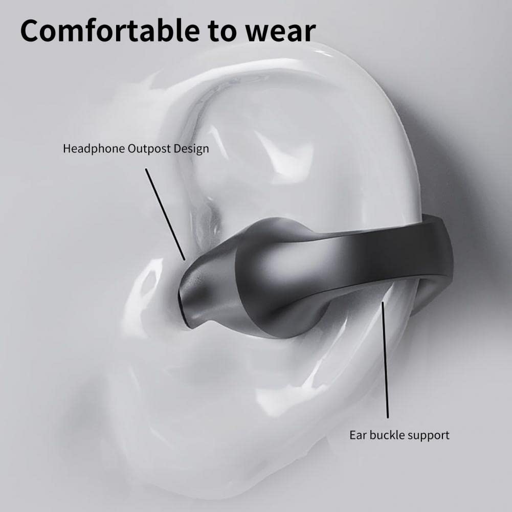 Open Ear Wireless Bluetooth Headphones for Running, Cycling & Driving - Sweatproof Sport Earbuds with Secure Fit | Perfect for Outdoor Workouts, Commuting & Active Lifestyle