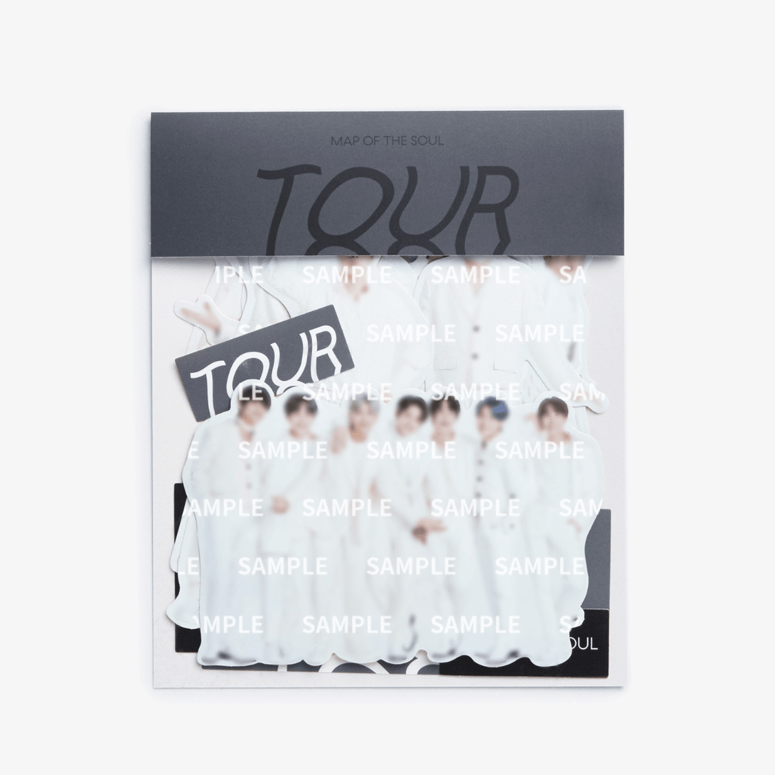 BTS 'Map of the Soul Tour' Sticker Set - Waterproof Vinyl Decals for Laptops, Phones & Journals - K-Pop Merchandise for ARMY Fans