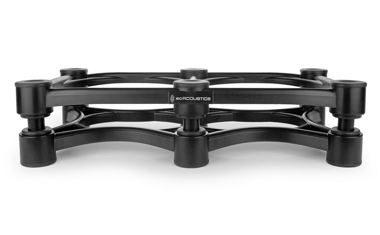Isoacoustics ISO 430 Studio Monitor & Amplifier Isolation Stands - Reduce Vibrations for Clearer Sound (Pair) - Perfect for Home Studios, DJ Setups & Live Performances