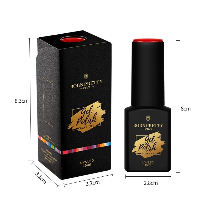 Trubuty Series Gel Polish 15ml - Long Lasting Nail Polish Kit for Salon & Home Manicure - Perfect for Nail Art, DIY Nails, and Professional Use