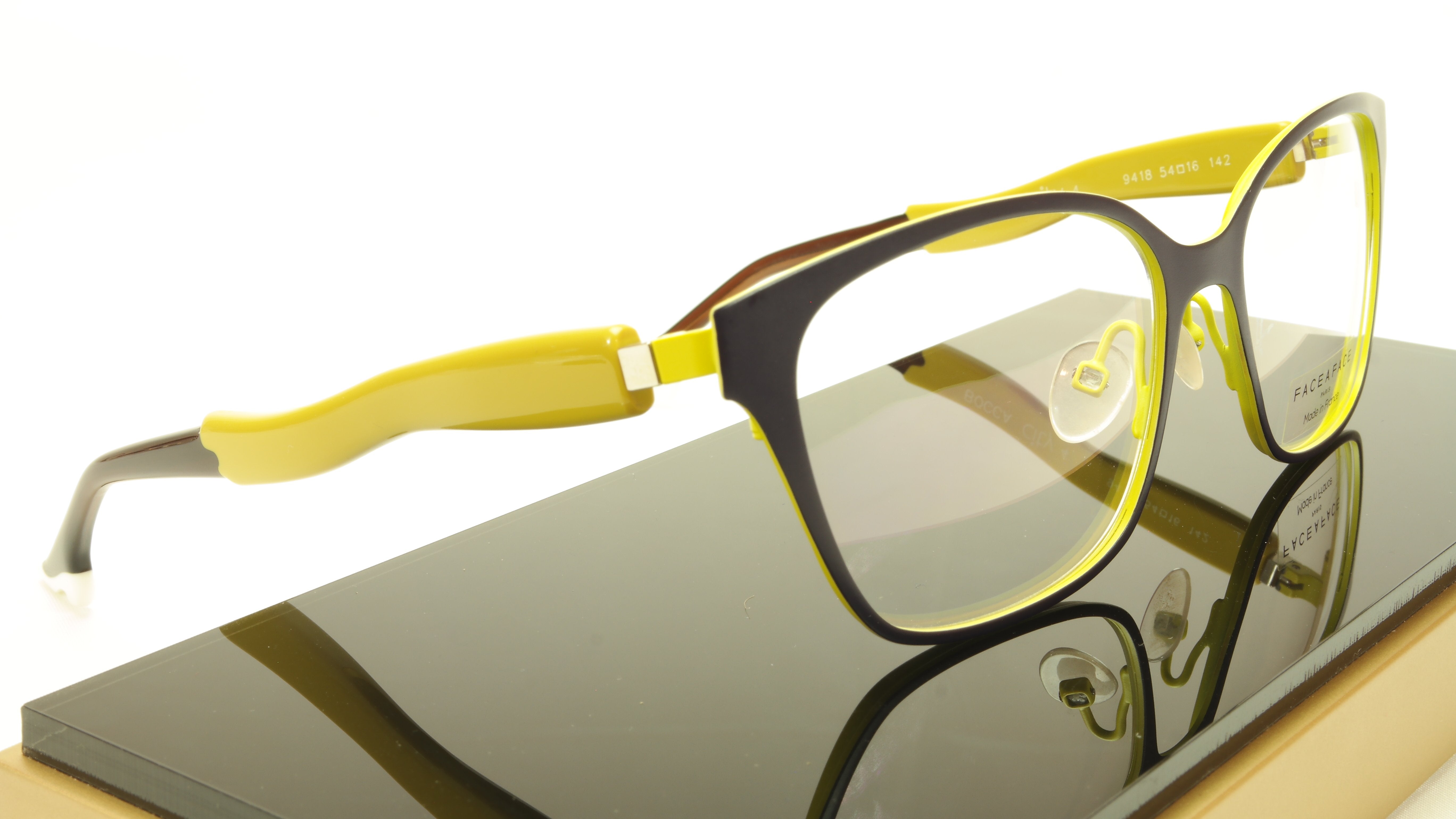Face A Face Bocca City 4 Color 9418 Eyeglasses - Italian Made (54-16-142) | Premium Fashion Eyewear for Work, Travel & Everyday Style