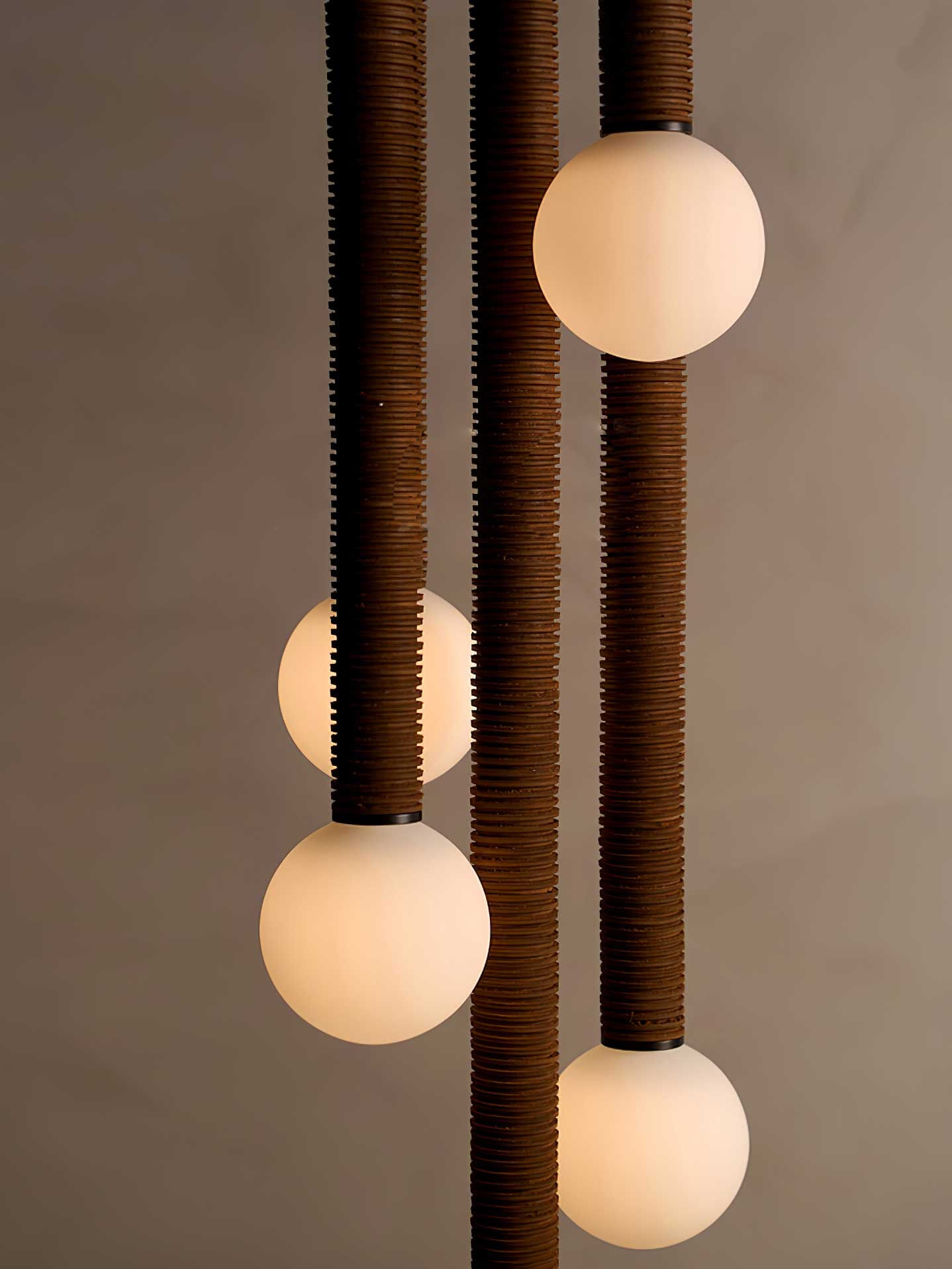 Lestro Modern Pendant Light - Elegant Hanging Ceiling Lamp for Kitchen, Dining Room, Bedroom & Living Room Decor