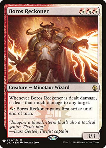 Magic: The Gathering - Boros Reckoner Card from Mystery Booster Guild Kit: Boros - Collectible Trading Card Game for MTG Players and Deck Builders - Perfect for Casual Play and Competitive Tournaments