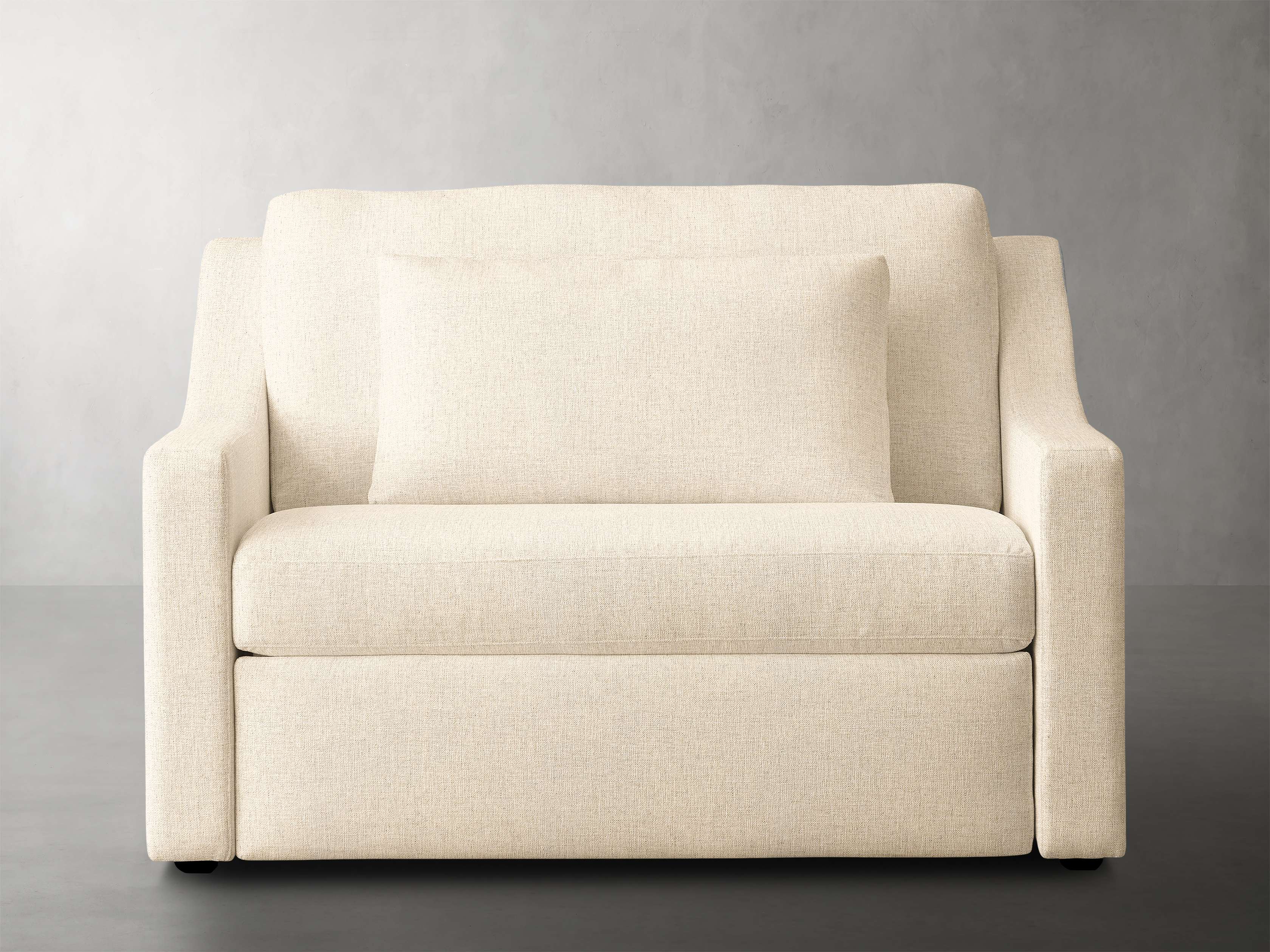 Ashby Luxury Twin Sleeper Chair - Convertible Sofa Bed for Small Spaces, Perfect for Guest Room, Office & Apartment Living