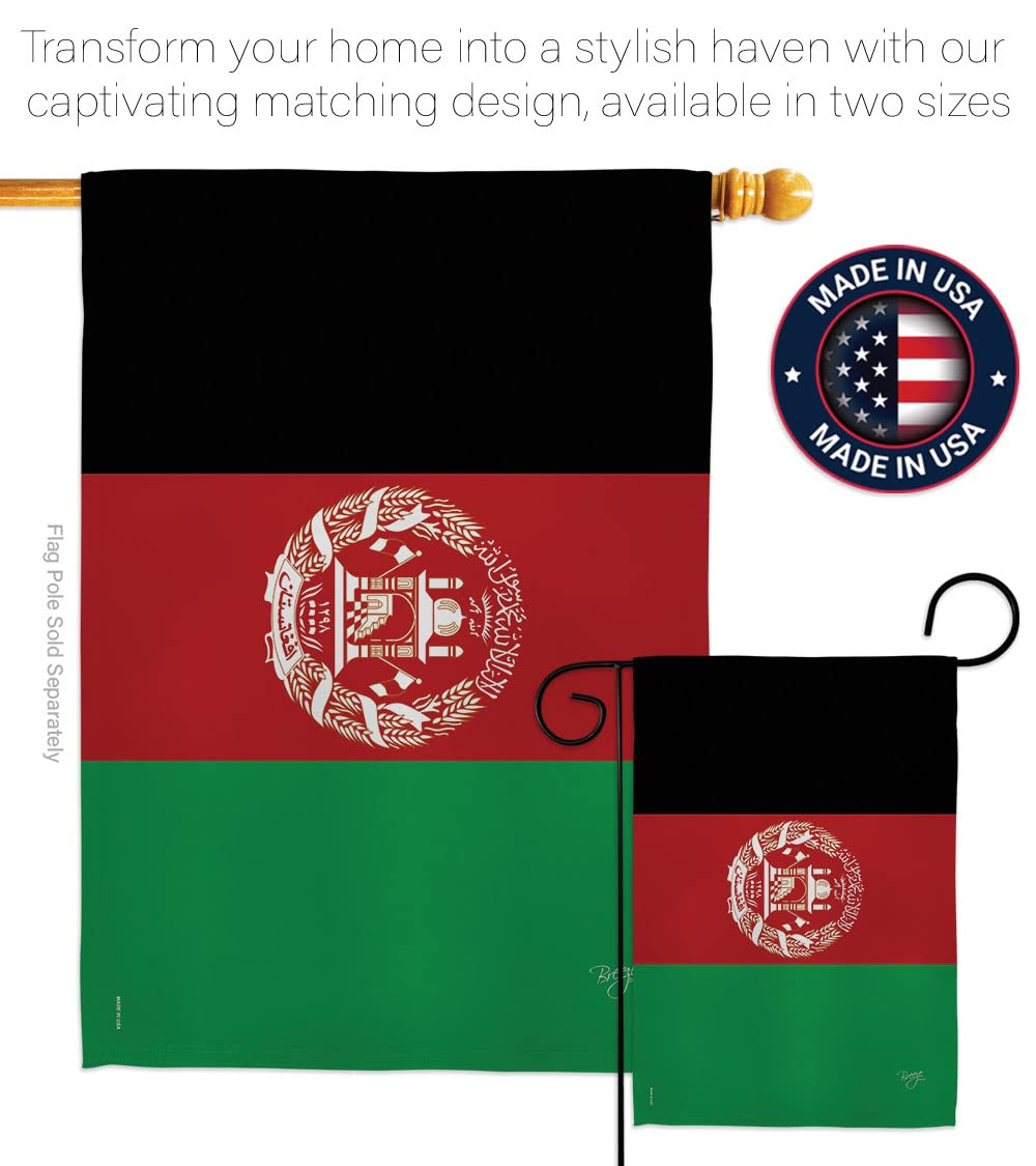 Afghanistan National Flag Set 28