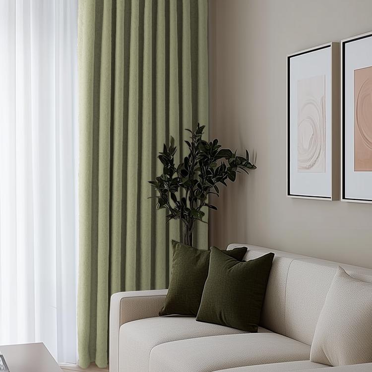 Windsor Jacquard Floral Blackout Curtains - Heavyweight Classic Custom Drapes for Living Room & Bedroom - Noise Reducing & Light Blocking Window Treatments
