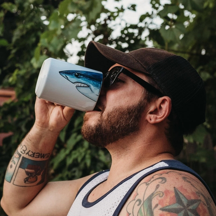 Wild Bird Beak Coffee Mugs - Set of 4 Unique Handmade Ceramic Cups for Bird Lovers | Perfect for Tea, Coffee & Hot Chocolate at Home or Office