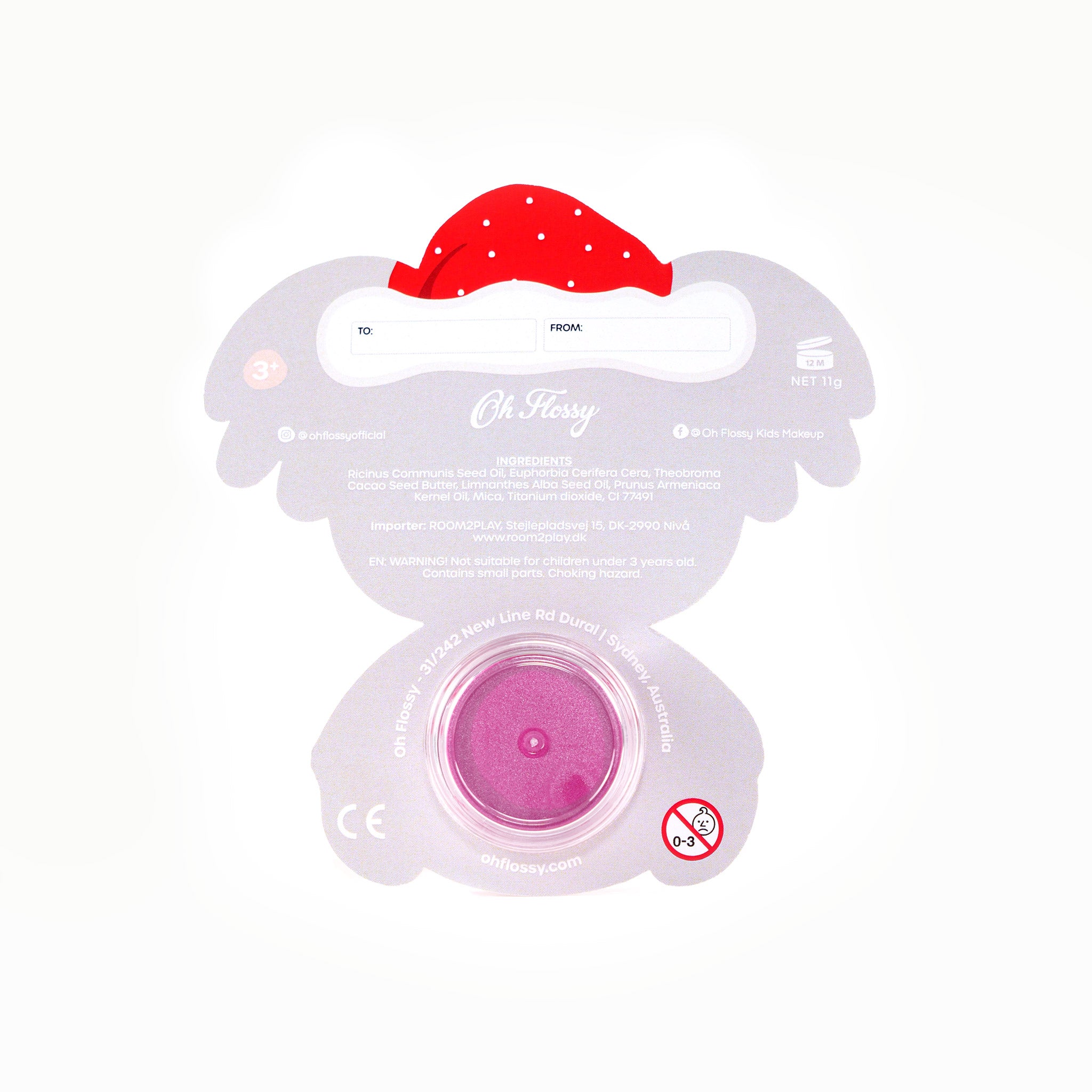 Oh Flossy Lipstick - Long Lasting Matte Lipstick Set, Perfect Stocking Stuffer Gift for Women | Koala Themed Cute Lipstick for Christmas, Birthday, Valentine's Day Gifts | Ideal for Parties, Date Nights, and Everyday Wear