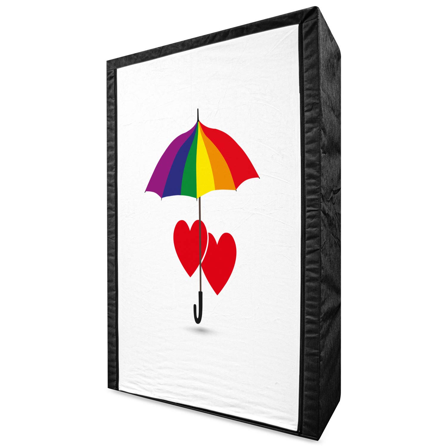 Ambesonne Pride Portable Fabric Wardrobe - 42.5
